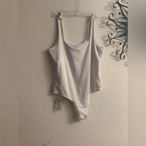 New Hollister Square-Neck Tank Top Bodysuit